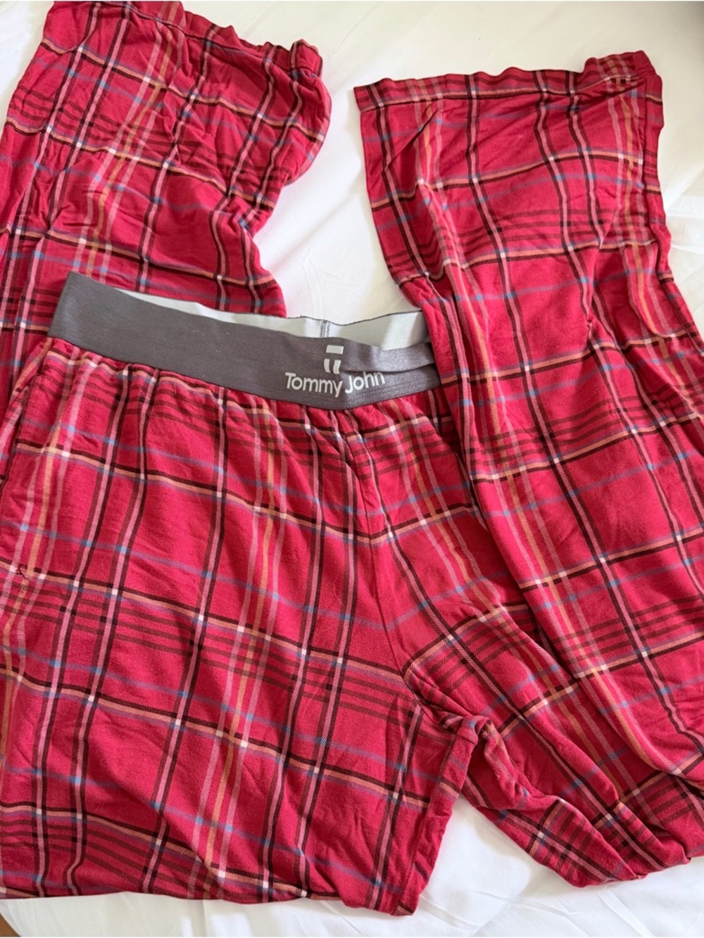 Tommy John Bright Red Pajama Pants